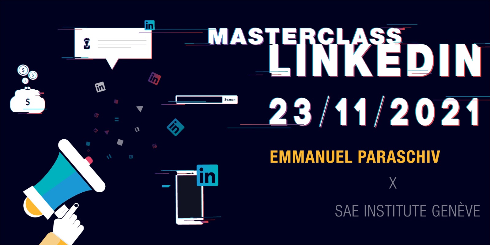 LinkedIn Emmanuel Paraschiv X SAE Institute Genève